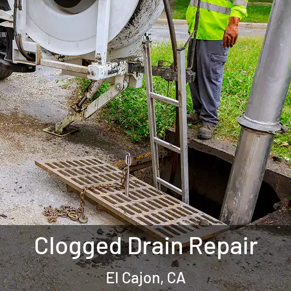  Clogged Drain Repair El Cajon, CA