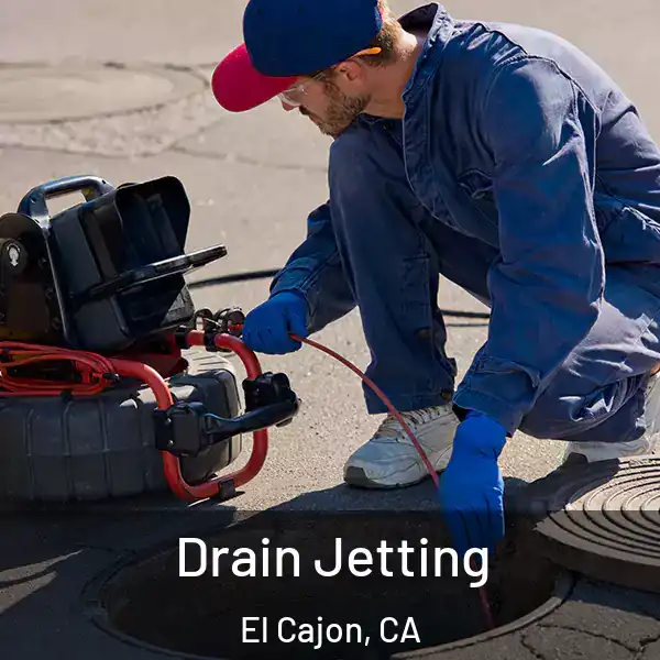  Drain Jetting El Cajon, CA