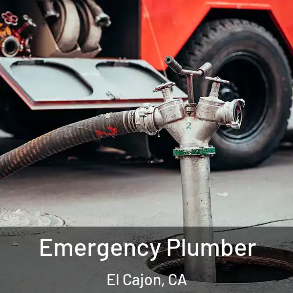  Emergency Plumber El Cajon, CA