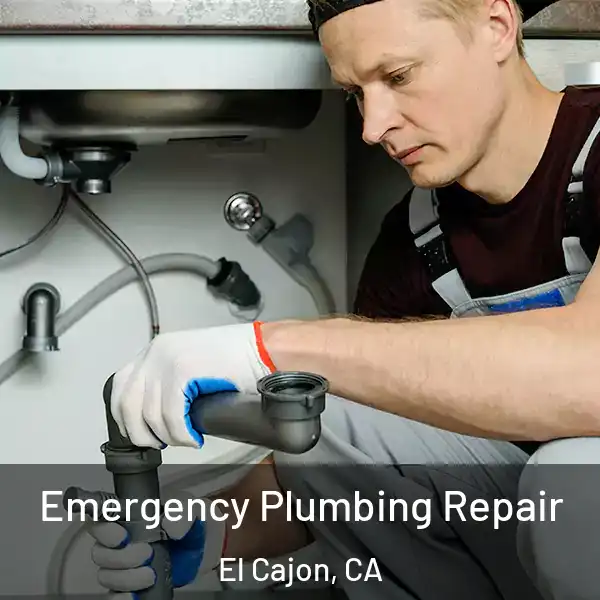  Emergency Plumbing Repair El Cajon, CA