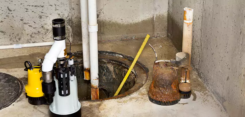 Installing Sump Pump in Finished Basement in El Cajon, CA
