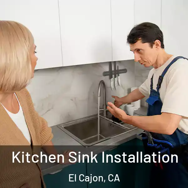  Kitchen Sink Installation El Cajon, CA