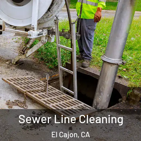  Sewer Line Cleaning El Cajon, CA