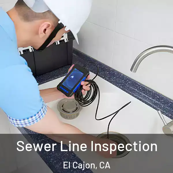  Sewer Line Inspection El Cajon, CA