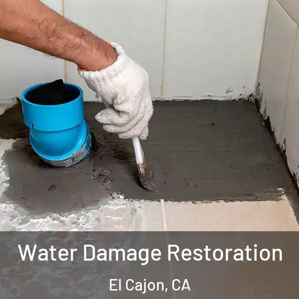  Water Damage Restoration El Cajon, CA
