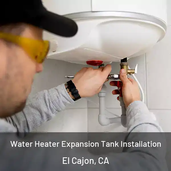  Water Heater Expansion Tank Installation El Cajon, CA